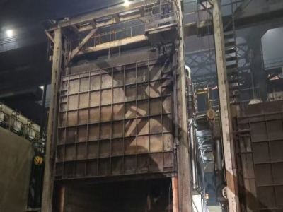 加熱爐改造施工現(xiàn)場